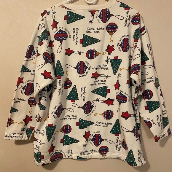 Vintage Christmas sweatshirt size large - Picture 2 of 8